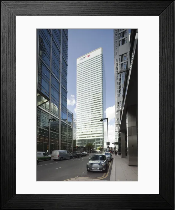 Framed Print : Canary Wharf, Docklands, London, England Framed Print : Canary Wharf, Docklands, London, England