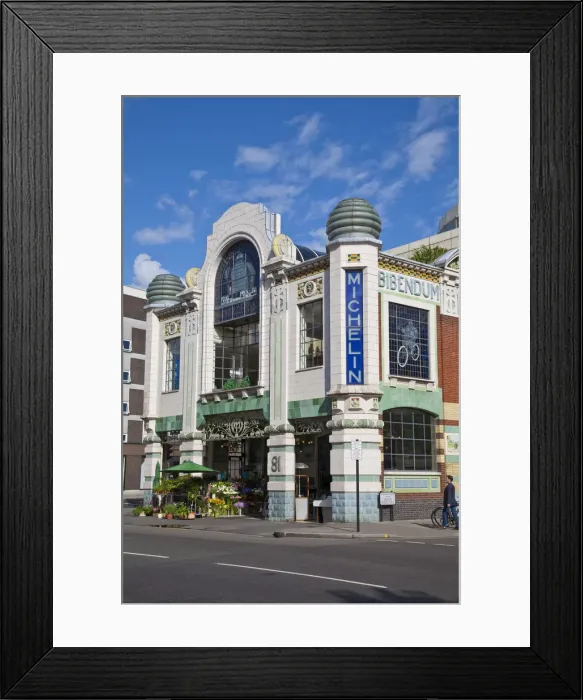 Framed Print : England, London, Fulham, Michelin Building Framed Print : England, London, Fulham, Michelin Building