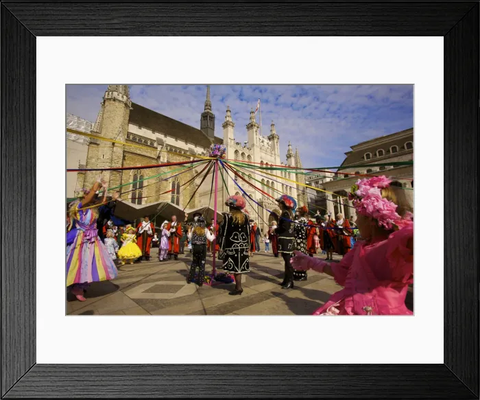 Framed Print : Pearly King and Queens Harvest Festival, London, England, UK Framed Print : Pearly King and Queens Harvest Festival, London, England, UK