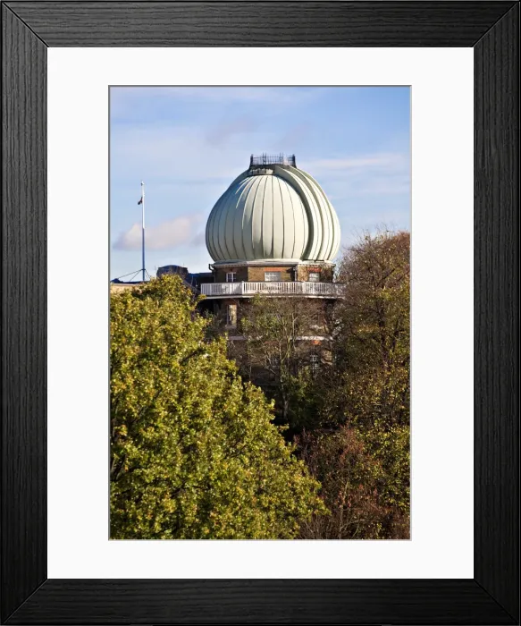 Framed Print : England, London, Greenwhich, Royal Greenwhich Park, Royal Observatory