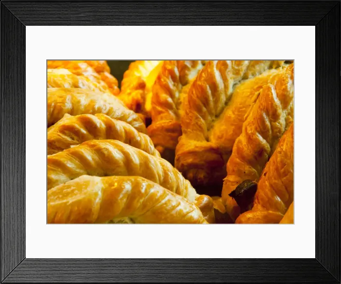 Framed Print : UK, England, Cornwall, Padstow, Bakery, Cornish Pasties Framed Print : UK, England, Cornwall, Padstow, Bakery, Cornish Pasties