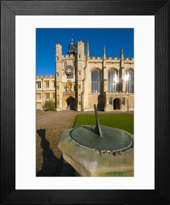 Framed Print : UK, England, Cambridge, Cambridge University, Trinity College, Great Court Framed Print : UK, England, Cambridge, Cambridge University, Trinity College, Great Court