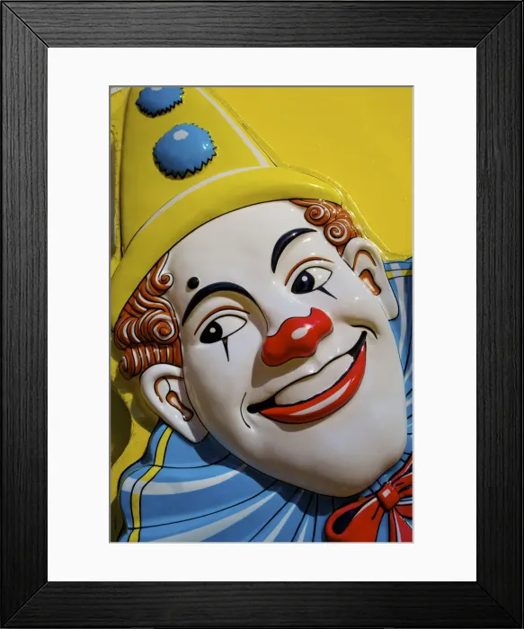Framed Print : Image of Clown Framed Print : Image of Clown