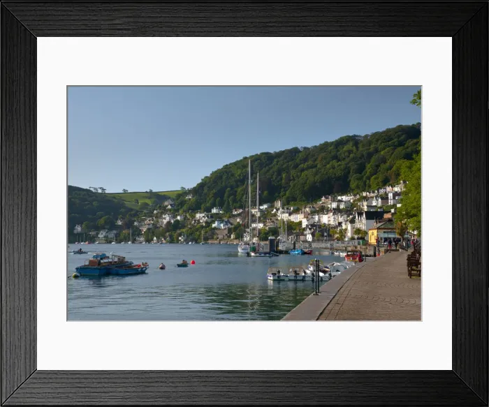 Framed Print : UK, Devon, Dartmouth, River Dart Framed Print : UK, Devon, Dartmouth, River Dart