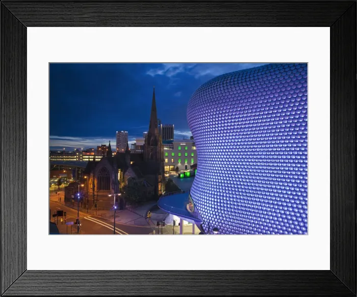 Framed Print : England, West Midlands, Birmingham, Selfridges building, and Bull Ring Shopping Center Framed Print : England, West Midlands, Birmingham, Selfridges building, and Bull Ring Shopping Center