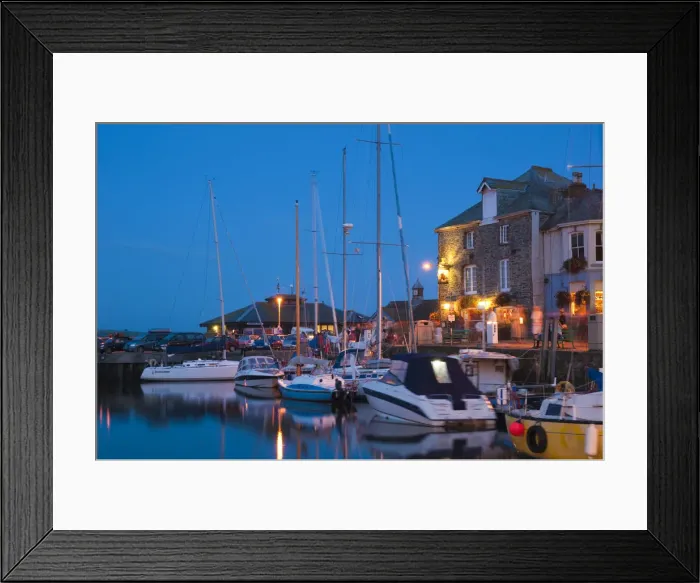 Framed Print : UK, England, Cornwall, Padstow Harbour Framed Print : UK, England, Cornwall, Padstow Harbour