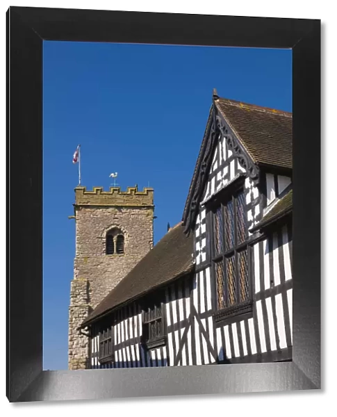 UK, England, Shropshire, Much Wenlock, The Guildhall