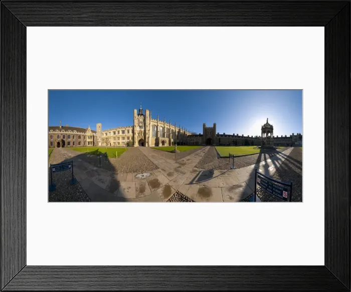 Framed Print : UK, England, Cambridge, Cambridge University, Trinity College, Great Court Framed Print : UK, England, Cambridge, Cambridge University, Trinity College, Great Court