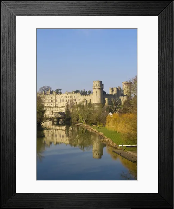 Framed Print : England, Warwickshire, Warwick, Warwick castle Framed Print : England, Warwickshire, Warwick, Warwick castle