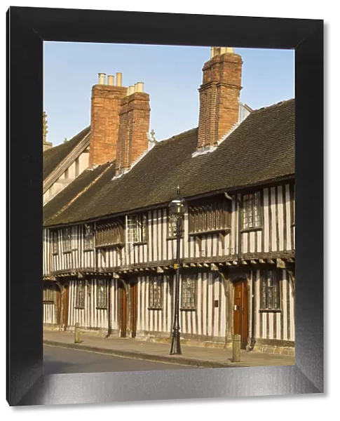 England, Warwickshire, Stratford-upon-Avon, Church Street, Almshouses