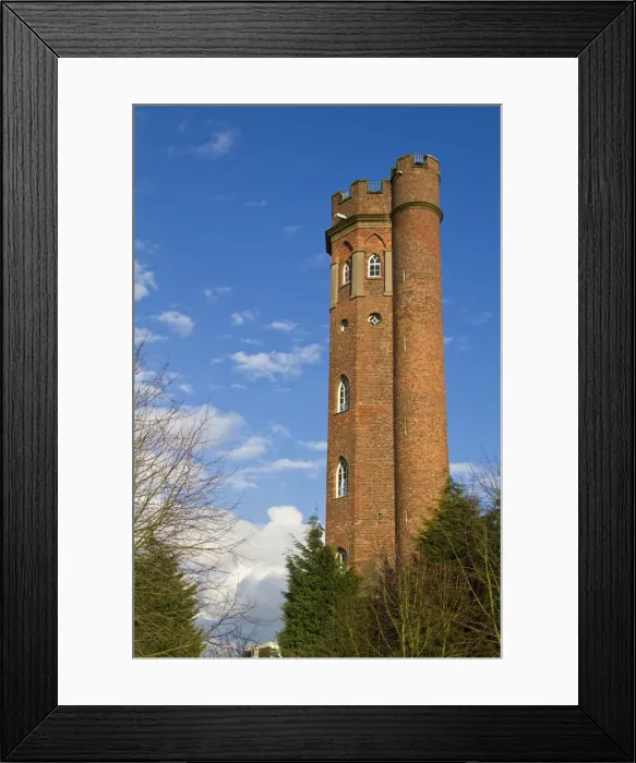 Framed Print : England, Birmingham, Edgbaston, Perretts Folly - built in 1758 One of the 2 Framed Print : England, Birmingham, Edgbaston, Perretts Folly - built in 1758 One of the 2