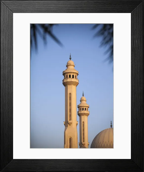 Framed Print : Bahrain, Manama, Juffair, Al Fateh Mosque - The Grand Mosque Framed Print : Bahrain, Manama, Juffair, Al Fateh Mosque - The Grand Mosque