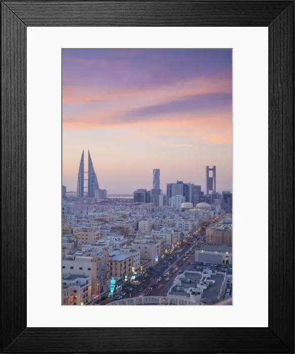 Framed Print : Bahrain, Manama Framed Print : Bahrain, Manama