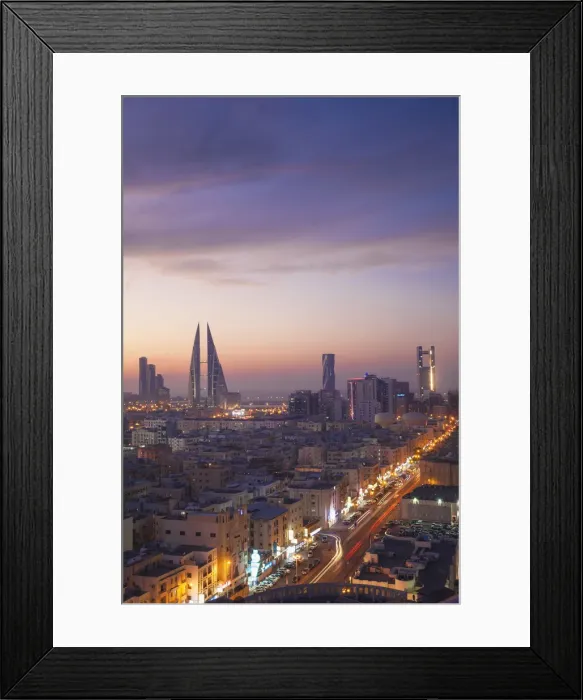 Framed Print : Bahrain, Manama Framed Print : Bahrain, Manama