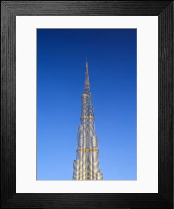 Framed Print : UAE, Dubai, Burj Khalifa Framed Print : UAE, Dubai, Burj Khalifa