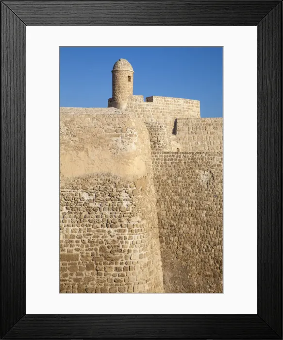 Framed Print : Bahrain, Manama, Bahrain Fort - Qal at al-Bahrain Framed Print : Bahrain, Manama, Bahrain Fort - Qal at al-Bahrain