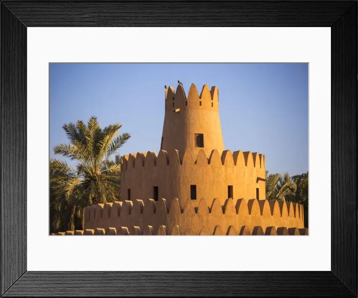 Framed Print : United Arab Emirates, Abu Dhabi, Al Ain, Al Ain Palace Museum, Former home of Framed Print : United Arab Emirates, Abu Dhabi, Al Ain, Al Ain Palace Museum, Former home of