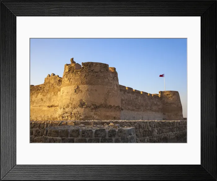 Framed Print : Bahrain, Manama, Arad Fort Framed Print : Bahrain, Manama, Arad Fort