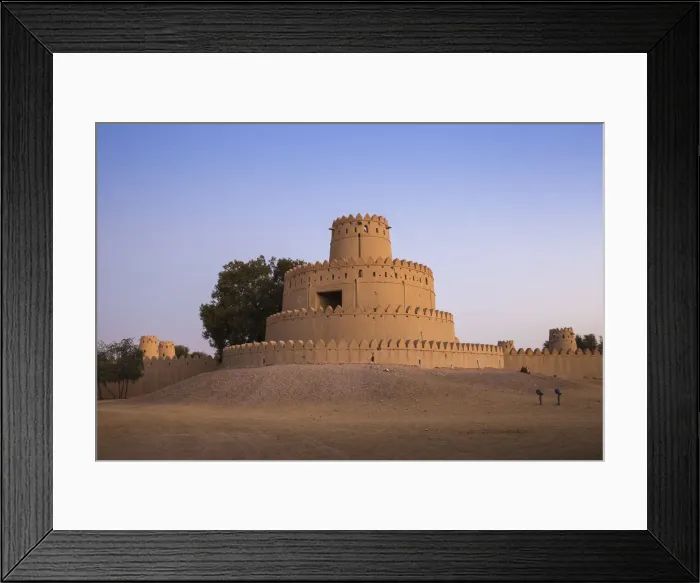 Framed Print : United Arab Emirates, Abu Dhabi, Al Ain, Al Jahili Fort Framed Print : United Arab Emirates, Abu Dhabi, Al Ain, Al Jahili Fort