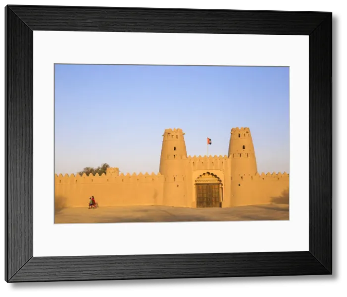 Framed Print : United Arab Emirates, Abu Dhabi, Al Ain, Al Jahili Fort