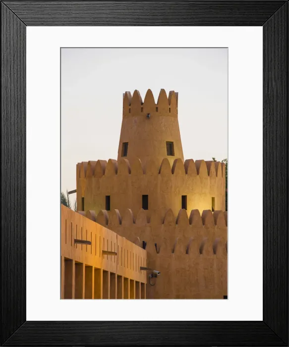 Framed Print : United Arab Emirates, Abu Dhabi, Al Ain, Al Ain Palace Museum, Former home of Framed Print : United Arab Emirates, Abu Dhabi, Al Ain, Al Ain Palace Museum, Former home of