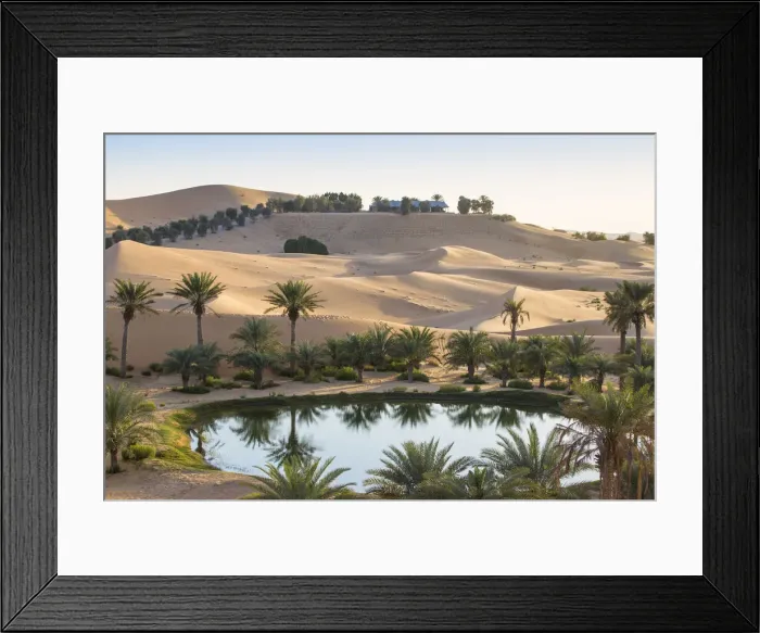 Framed Print : United Arab Emirates, Abu Dhabi, Al Ain, Remah Desert, Telal Resort Heritage Village Framed Print : United Arab Emirates, Abu Dhabi, Al Ain, Remah Desert, Telal Resort Heritage Village