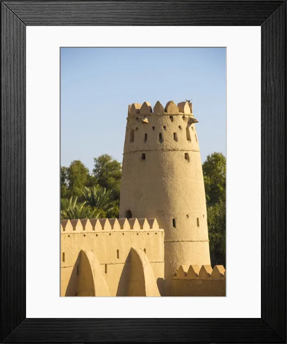 Framed Print : United Arab Emirates, Abu Dhabi, Al Ain, Al Jahili Fort Framed Print : United Arab Emirates, Abu Dhabi, Al Ain, Al Jahili Fort