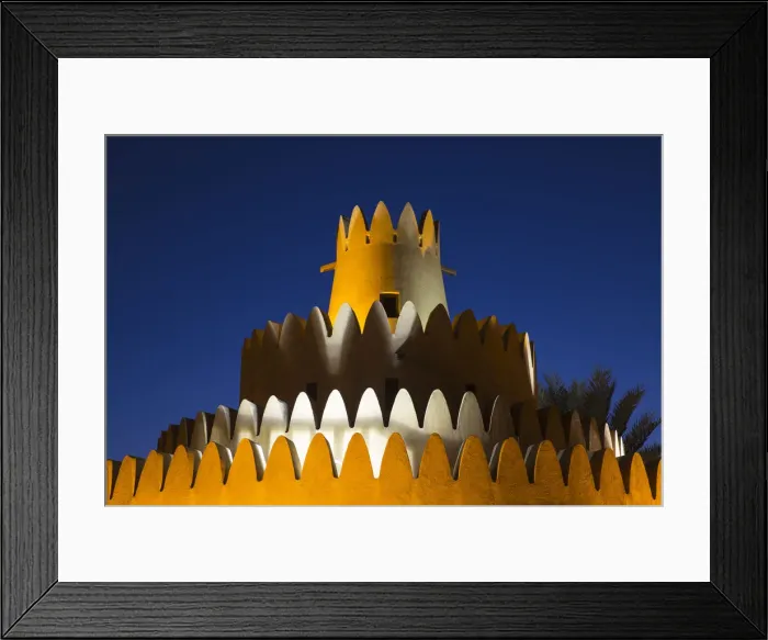 Framed Print : United Arab Emirates, Abu Dhabi, Al Ain, Al Ain Palace Museum, Former home of Framed Print : United Arab Emirates, Abu Dhabi, Al Ain, Al Ain Palace Museum, Former home of
