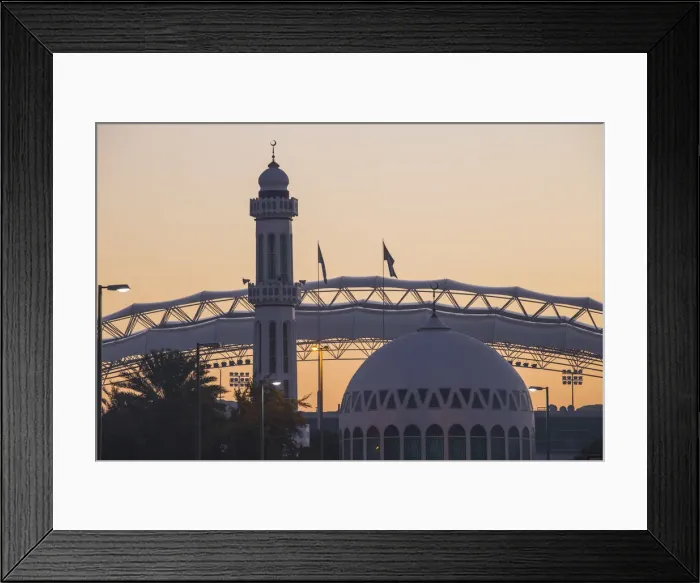 Framed Print : United Arab Emirates, Abu Dhabi, Al Ain, Al Ain sports club Framed Print : United Arab Emirates, Abu Dhabi, Al Ain, Al Ain sports club