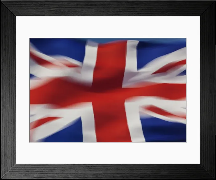 Framed Print : Union Jack flag, UK Framed Print : Union Jack flag, UK