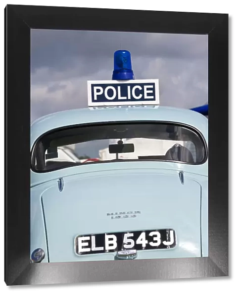Classic Morris Minor Police Car, N. Devon Show, N. Devon, UK