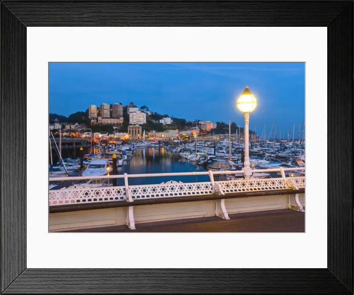 Framed Print : UK, England, Devon, Torbay, Torquay, Torquay Princess Pier Framed Print : UK, England, Devon, Torbay, Torquay, Torquay Princess Pier