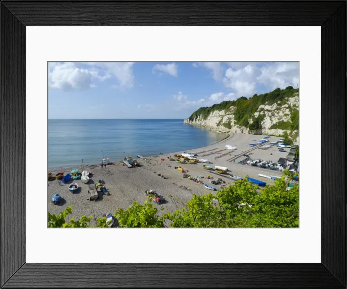 Framed Print : UK, England, Devon, Beer, a Gateway Town to the UNESCO World Heritage Site of Framed Print : UK, England, Devon, Beer, a Gateway Town to the UNESCO World Heritage Site of