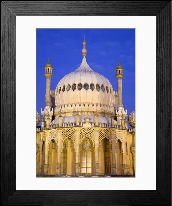 Framed Print : UK, England, Sussex, Brighton, Brighton pavillion Framed Print : UK, England, Sussex, Brighton, Brighton pavillion