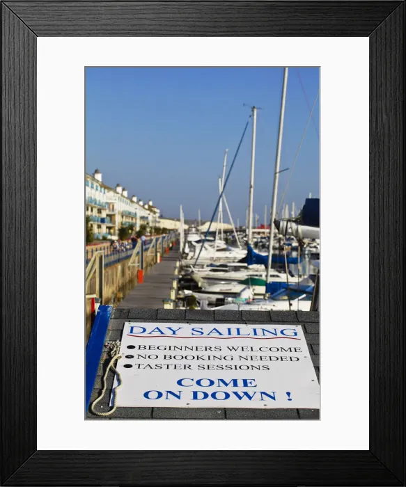 Framed Print : UK, England, Sussex, Brighton, Brighton marina Framed Print : UK, England, Sussex, Brighton, Brighton marina