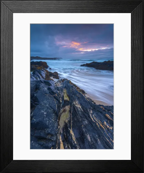 Framed Print : UK, Scotland, Argyll and Bute, Islay, Saligo Bay