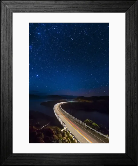 Framed Print : UK, Scotland, Highland, Sutherland, Loch a Chairn Bhain, Kylesku, Kylesku Bridge Framed Print : UK, Scotland, Highland, Sutherland, Loch a Chairn Bhain, Kylesku, Kylesku Bridge