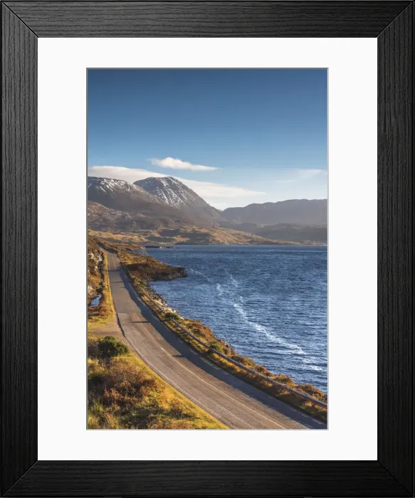 Framed Print : UK, Scotland, Highland, Sutherland, Lochinver, Loch Assynt Framed Print : UK, Scotland, Highland, Sutherland, Lochinver, Loch Assynt