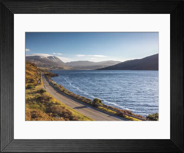 Framed Print : UK, Scotland, Highland, Sutherland, Lochinver, Loch Assynt Framed Print : UK, Scotland, Highland, Sutherland, Lochinver, Loch Assynt