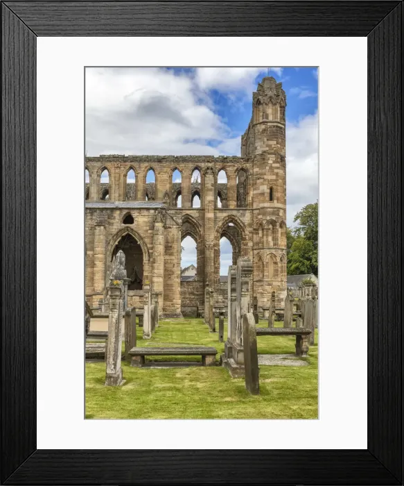 Framed Print : Elgin cathedral (13th century), Moray, Scotland, UK