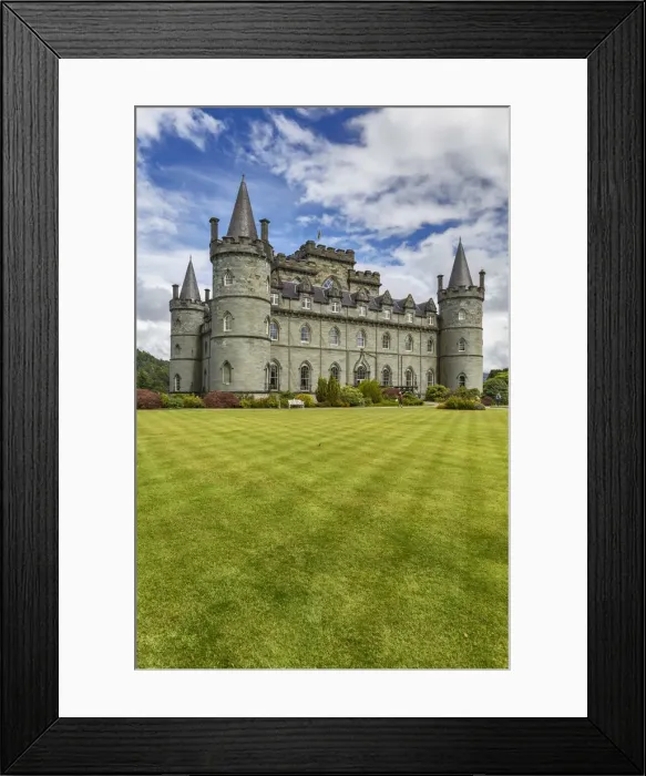 Framed Print : Inverary castle (1749), Argyll, Scotland, UK
