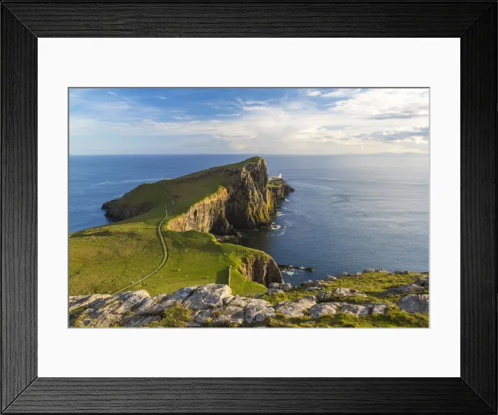 Framed Print : Lighthouse, Neist Point, Isle of Skye, Highland Region, Scotland Framed Print : Lighthouse, Neist Point, Isle of Skye, Highland Region, Scotland