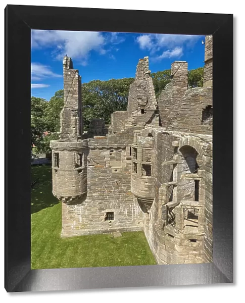 Ruins of the Bishops Palace, Kirkwall, Mainland, Orkney islands, Scotland, UK