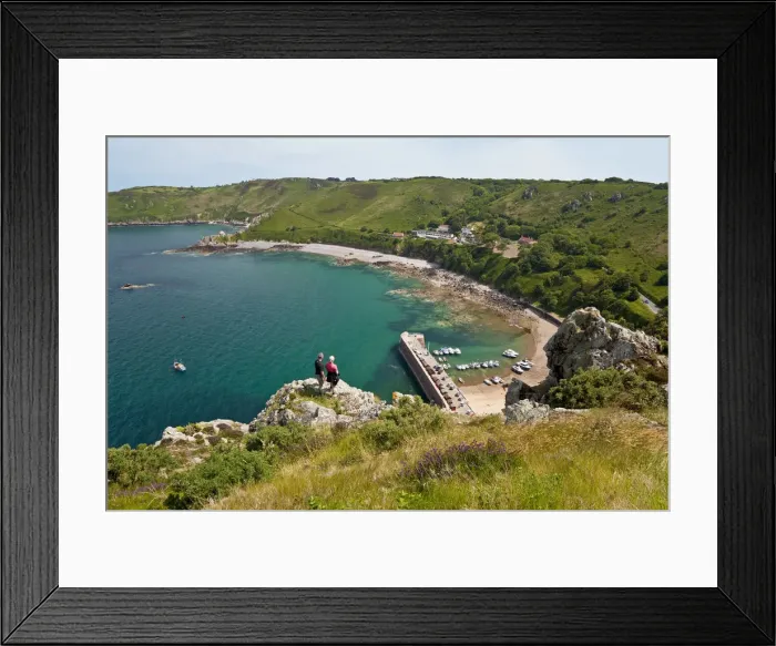 Framed Print : Bonne Nuit Bay, Jersey, Channel Islands, United Kingdom Framed Print : Bonne Nuit Bay, Jersey, Channel Islands, United Kingdom