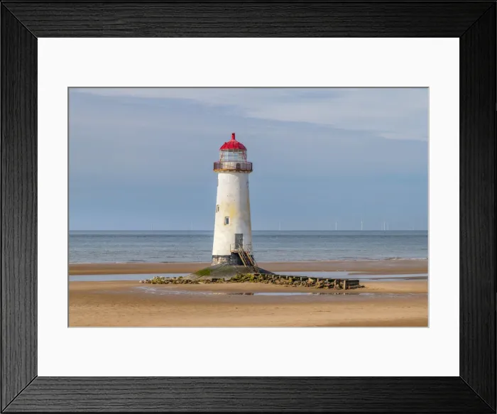 Framed Print : UK, Wales, Flintshire, Talacre, Point of Ayr, Talacre Beach, Point of Ayr Lighthouse Framed Print : UK, Wales, Flintshire, Talacre, Point of Ayr, Talacre Beach, Point of Ayr Lighthouse