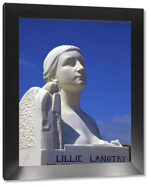 Lillie Langtrys Gravestone, Saint Saviours, Jersey, Channel Islands