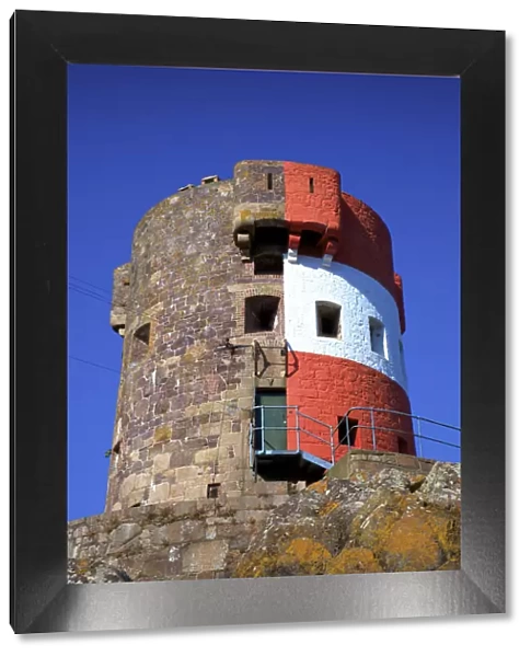 Archirondel Tower, St. Catherines Bay, Jersey, Channel Islands