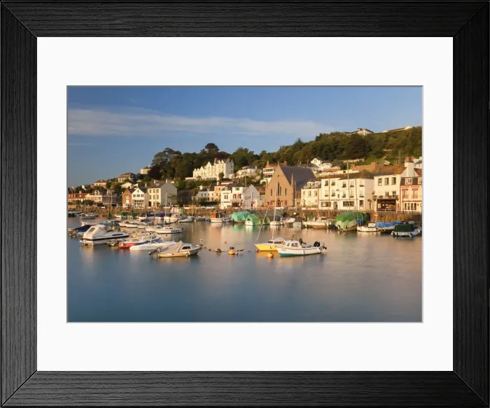 Framed Print : St Aubins Harbour, Jersey, Channel Islands, UK