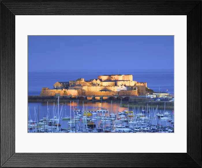 Framed Print : Castle Cornet And The Harbour, St. Peter Port, Guernsey, Channel Islands Framed Print : Castle Cornet And The Harbour, St. Peter Port, Guernsey, Channel Islands