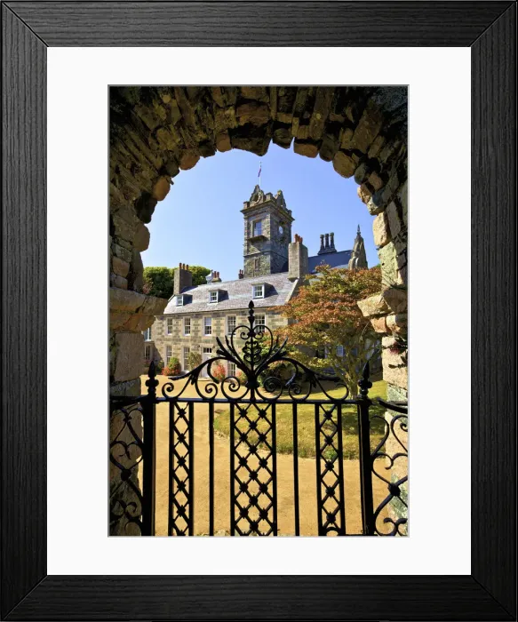 Framed Print : La Seigneurie, Sark, Channel Islands, United Kingdom